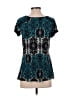 Perseption Concept Teal Short Sleeve Blouse Size XXS (estimated) - photo 2
