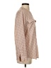 Calvin Klein 100% Polyester Tan Long Sleeve Blouse Size S - photo 4