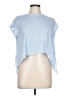 Shein 100% Polyester Blue Sleeveless T-Shirt Size L - photo 1