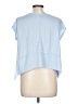 Shein 100% Polyester Blue Sleeveless T-Shirt Size L - photo 2
