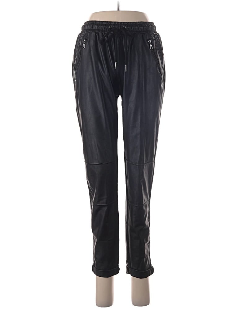 Pre-owned David Lerner Track Pants In Black