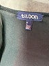 Tildon Solid Black Jumpsuit Size M - photo 4