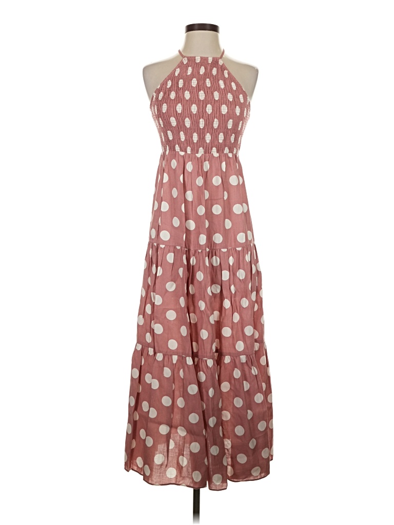 Pre-owned Zara Casual Dress In Pink