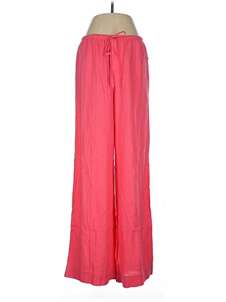 A New Day Linen Pants In Pink