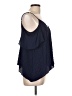 Lilly Pulitzer 100% Polyester Blue Sleeveless Blouse Size M - photo 4
