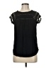 Daniel Rainn Black Short Sleeve Blouse Size 8 - photo 1