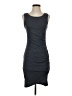 Leith Solid Gray Casual Dress Size S - photo 1