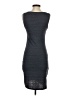 Leith Solid Gray Casual Dress Size S - photo 2