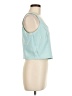 Maison Tara 100% Polyester Teal Sleeveless Top Size 8 - photo 4