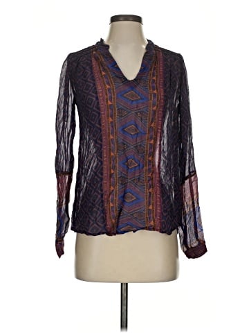Lucky Brand Long Sleeve Blouse (view 1)