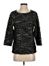 Chico's 100% Polyester Tweed Black Pullover Sweater Size Sm (0) - photo 1