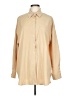Shein 100% Polyester Solid Tan Long Sleeve Blouse Size L - photo 1