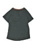 True Craft Tweed Gray Short Sleeve Henley Size 6 - photo 2