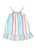 Unbranded 100% Polyester Stripes White Dress Size 3 - photo 1