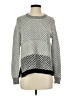 Madewell Polka Dots Gray Pullover Sweater Size S - photo 1