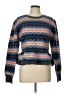Cinq à Sept Print Blue Pullover Sweater Size L - photo 1