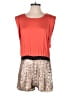 C. Luce 100% Polyester Orange Romper Size M - photo 1