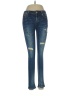 Assorted Brands Hearts Blue Jeans Size 28 waist - photo 1