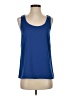 J.Crew Collection 100% Polyester Blue Sleeveless Top Size 2 - photo 1