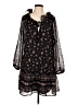 Old Navy 100% Polyester Floral Black Casual Dress Size L - photo 1
