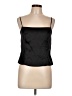 Worth 100% Silk Black Leather Top Size 10 - photo 1