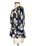 Old Navy 100% Polyester Blue 3/4 Sleeve Blouse Size S - photo 5