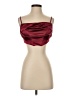 Symphony Burgundy Sleeveless Blouse Size S - photo 1
