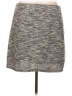 Ann Taylor LOFT Tweed Gray Casual Skirt Size L - photo 2
