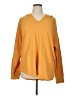 Ann Taylor LOFT 100% Cotton Yellow Pullover Sweater Size XL - photo 1