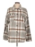 Unbranded Gray Long Sleeve Button-Down Shirt Size L (estimated) - photo 1