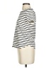 Marled Stripes Ivory Short Sleeve Turtleneck Size XS - photo 5