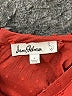 Sam Edelman 100% Polyester Burgundy Long Sleeve Blouse Size L - photo 7