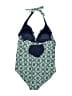 Merona Print Blue One Piece Swimsuit Size M - photo 2