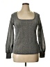 Shein Curve Gray Long Sleeve Top Size 1X - photo 1