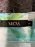 Micas 100% Polyester Tropical Green Casual Skirt Size S - photo 4