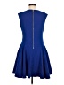 Eliza J Solid Blue Cocktail Dress Size 8 - photo 2