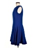 Eliza J Solid Blue Cocktail Dress Size 8 - photo 5