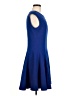 Eliza J Solid Blue Cocktail Dress Size 8 - photo 4