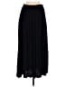 Unbranded 100% Rayon Solid Black Formal Skirt Size L - photo 1