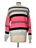 Unbranded 100% Polyester Color Block Pink Pullover Sweater Size L - photo 2