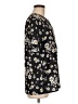 Unbranded Floral Black Short Sleeve Blouse Size M - photo 4