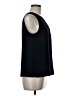 Nine West Black Sleeveless Blouse Size M - photo 4