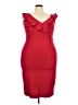 Love Squared Red Cocktail Dress Size 2X - photo 1