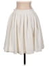 Blaque Label 100% Polyester Solid Ivory Formal Skirt Size S - photo 2