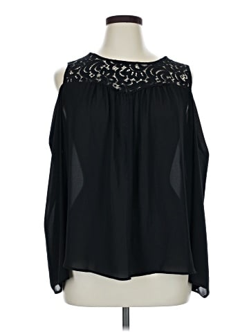 Worthington Long Sleeve Blouse (view 1)