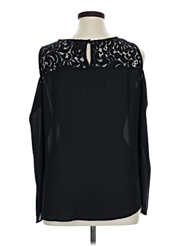 Worthington Long Sleeve Blouse (view 2)