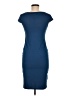 Unbranded Solid Blue Casual Dress Size M - photo 2