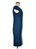 Unbranded Solid Blue Casual Dress Size M - photo 4