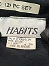 Habits Black Kimono Size 20W - photo 8