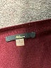Milano Metallic Burgundy Pullover Sweater Size L - photo 4